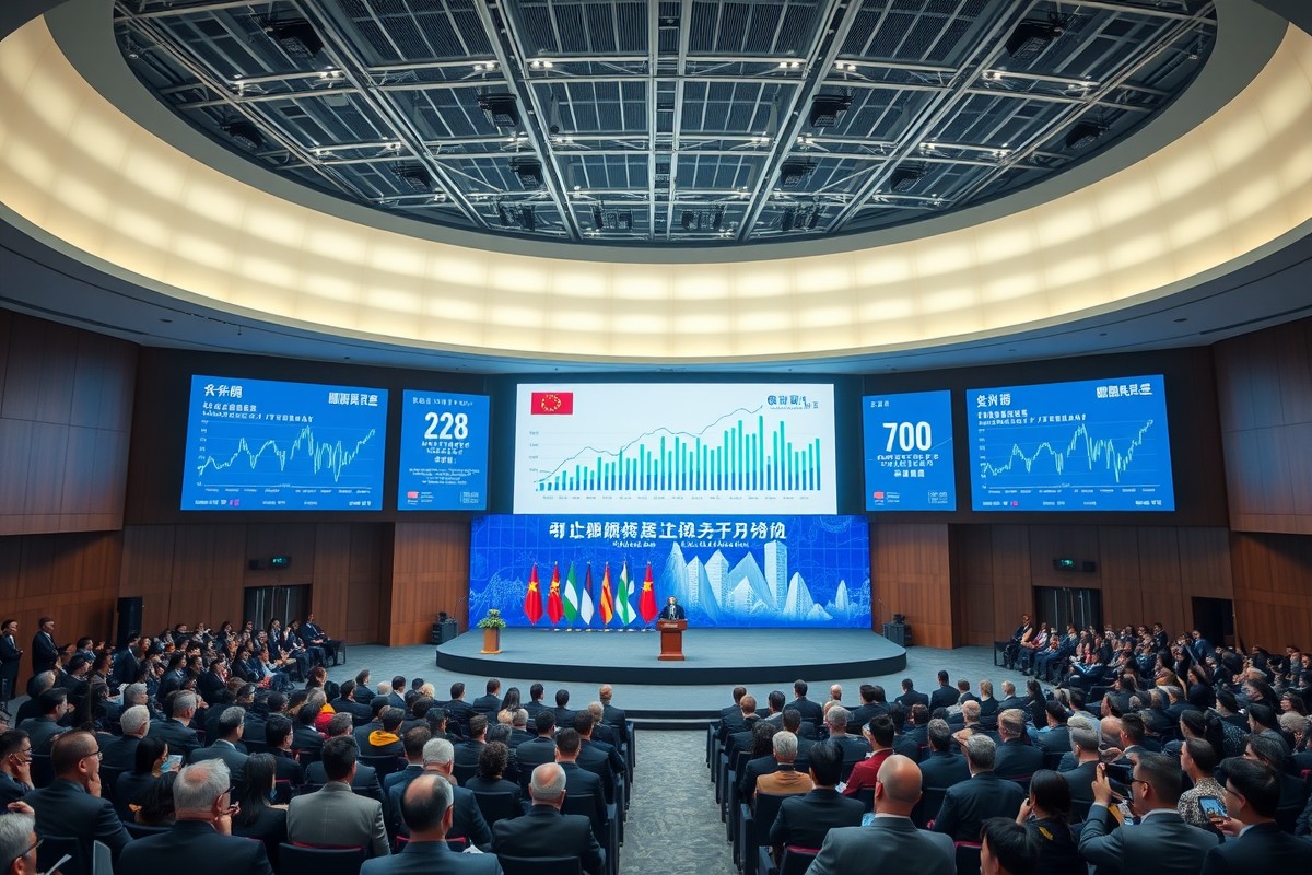 Официальное мероприятие в Пекине на форуме Financial Street с участием представителей финансовых ведомств.